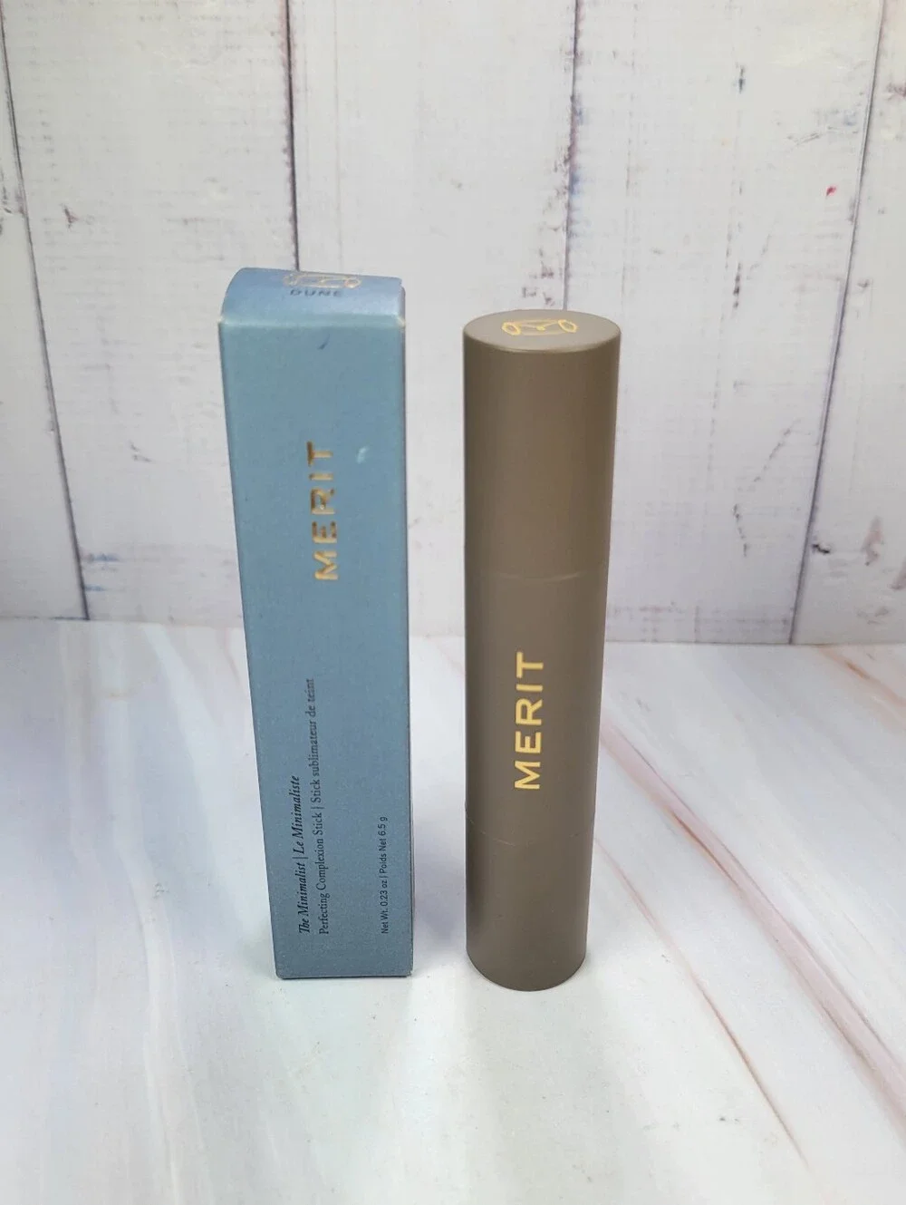 Merit The Minimalist Perfecting Complexion Foundation and Concealer Stick BNIB